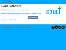 Tablet Screenshot of exultrochester.org